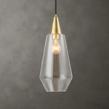  21559 - Eichler Antique Brass 1 Light Mini Pendant