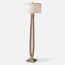  28105 - Boydton Burnished Wood Floor Lamp