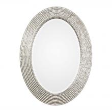  09356 - Uttermost Conder Oval Silver Mirror