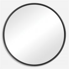  09692 - Belham Round Iron Mirror