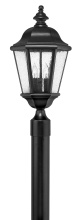 Hinkley 1671BK-LL - Large Post Mount Lantern