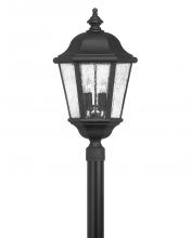  1677BK-LV - Large Post Top or Pier Mount Lantern 12v