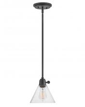 Hinkley 3697BK-CL - Extra Small Pendant