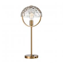  S0019-9562 - Parsons Avenue 24'' High 1-Light Desk Lamp - Aged Brass