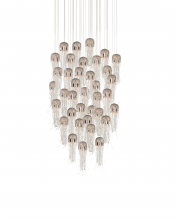  9000-1032 - Medusa 36-Light Round Multi-Drop Pendant