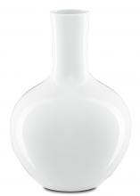  1200-0216 - Imperial Small Gourd White Vas