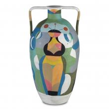  1200-0617 - Amphora Large Multi-Colored Va