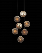  9000-1014 - Pathos 7-Light Round Multi-Drop Pendant