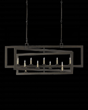  9000-0525 - Middleton Rectangular Bronze Chandelier