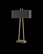  6000-0566 - Adorn Large Brass Table Lamp