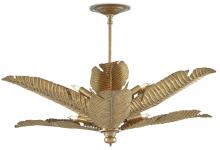  9000-0544 - Tropical Gold Semi-Flush Mount