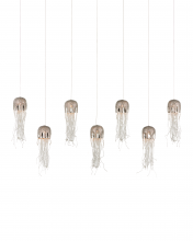  9000-1071 - Medusa 7-Light Linear Multi-Drop Pendant