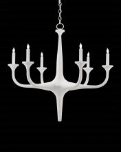  9000-0255 - Albion White Chandelier