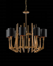  9000-0332 - Umberto Brass Chandelier